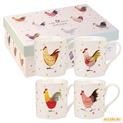 CHURCHILL Набор кружек Петухи