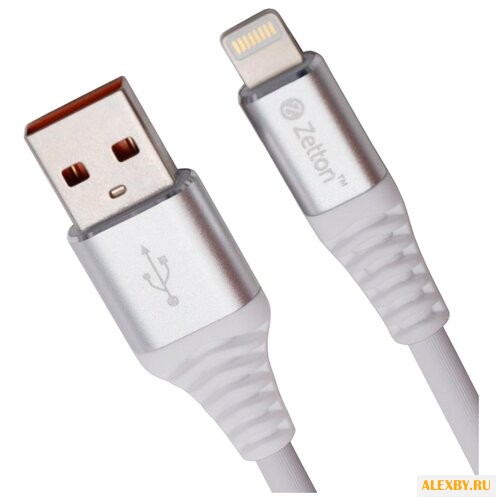 Кабель Zetton Round Soft USB -