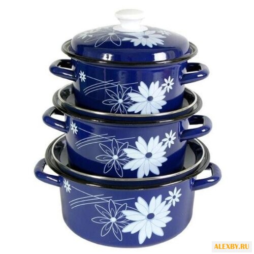 Набор кастрюль КМЗ Валенсия-1 6