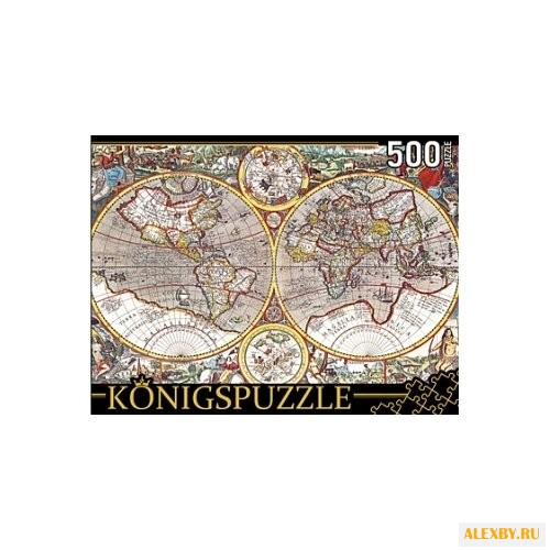 Пазл Рыжий кот Konigspuzzle