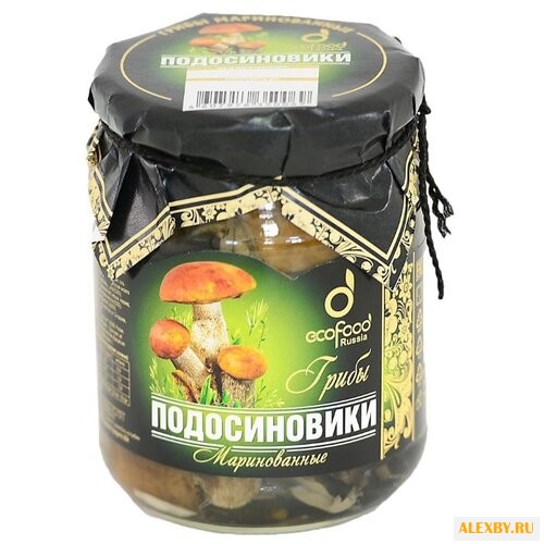 Подосиновики Ecofood маринованные