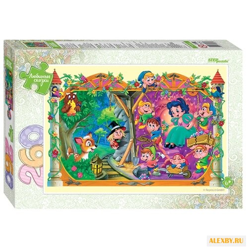 Пазл Step puzzle Любимые сказки
