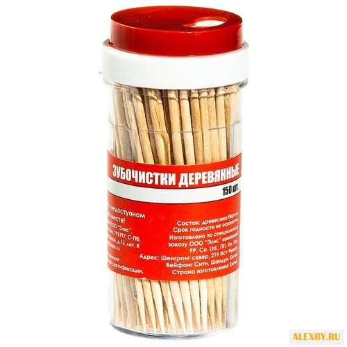 HomeQueen зубочистки деревянные