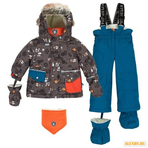 Комплект с полукомбинезоном