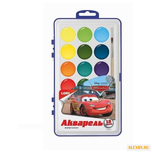 LORI Акварельные краски Тачки