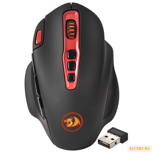Мышь Redragon SHARK Black-Red USB