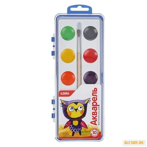 LORI Акварельные краски 10
