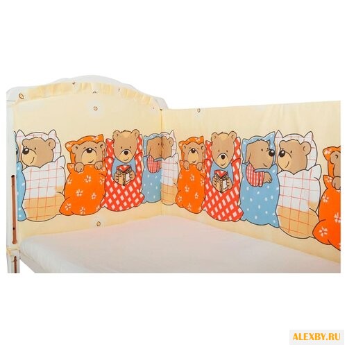 Сонный Гномик бортик Лежебоки