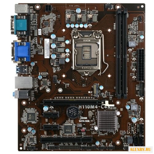 Материнская плата ECS H110M4-C43
