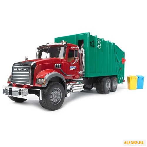 Мусоровоз Bruder Mack 02-812