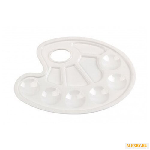 Палитра Малевичъ пластиковая 10