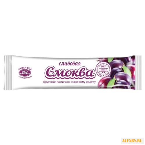 Смоква ЭКО пастила сливовая 30 г