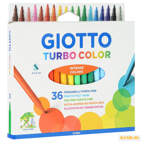 GIOTTO Фломастеры Turbo Color