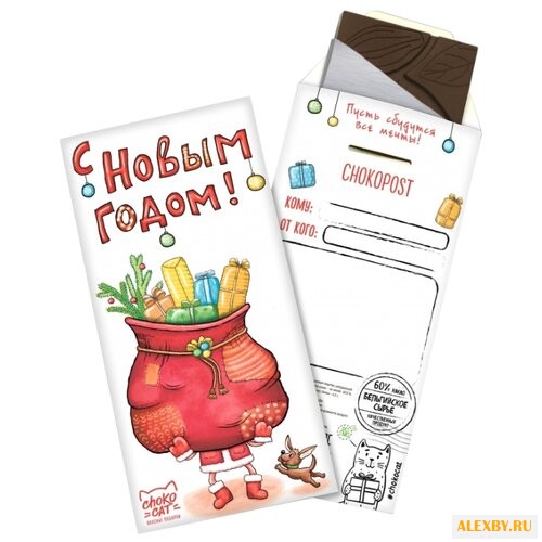Шоколад CHOKOCAT Дед Мороз