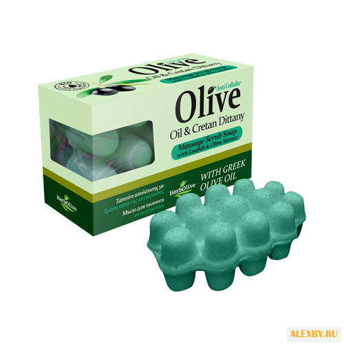 Мыло HerbOlive массажное для