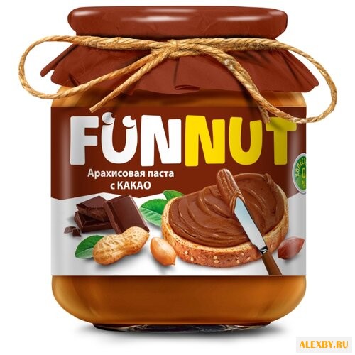 Funnut Арахисовая паста с какао