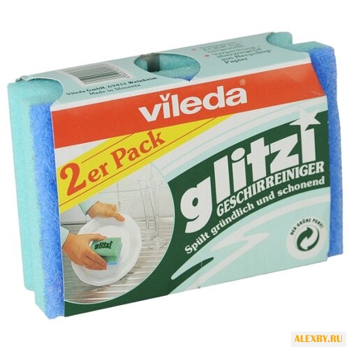 Губка для посуды Vileda Глитци