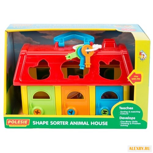 Сортер Полесье Домик для
