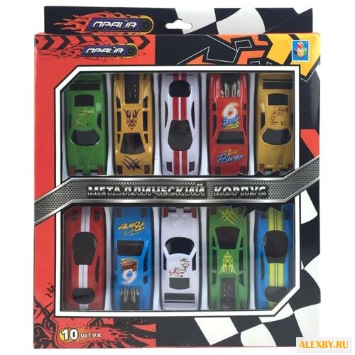 Набор машин 1 TOY Драйв из