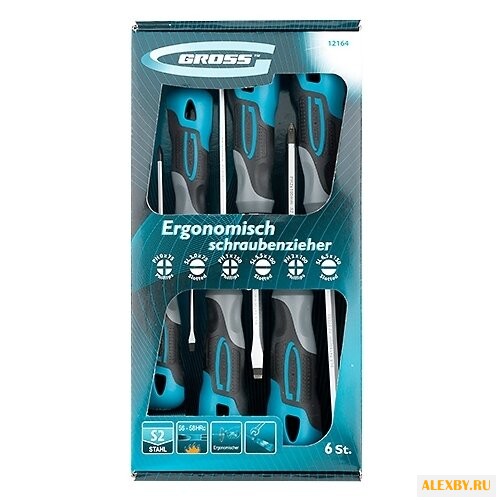 Набор отверток Gross 12164