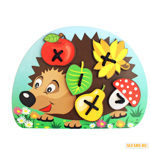 Шнуровка Мастер игрушек Ежик