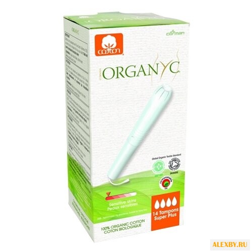 Organyc тампоны Super Plus с