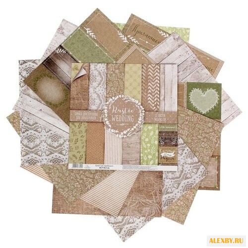 Бумага Арт Узор 30.5x30.5 см 12