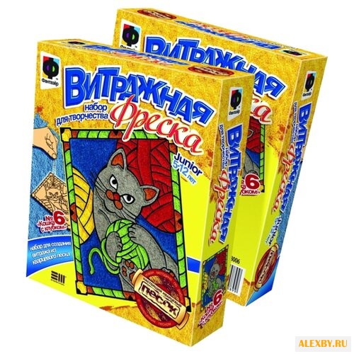 Фантазёр Витражная фреска