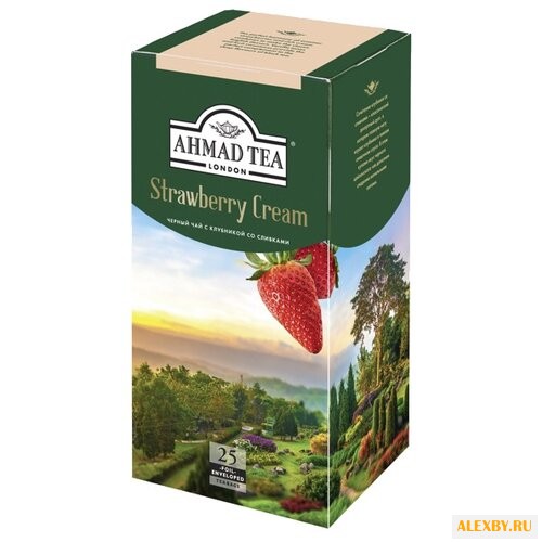 Чай черный Ahmad tea Strawberry