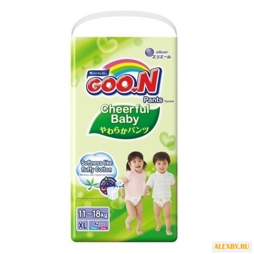Goo.N трусики Сheerful Baby XL