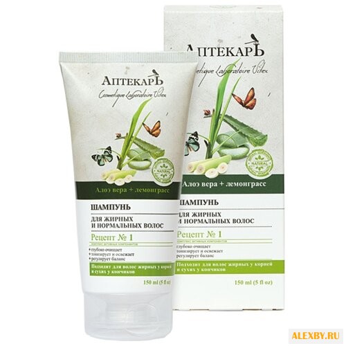 Витэкс шампунь Аптекарь Алоэ