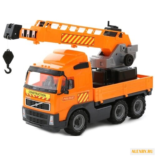 Автокран Полесье с поворотной