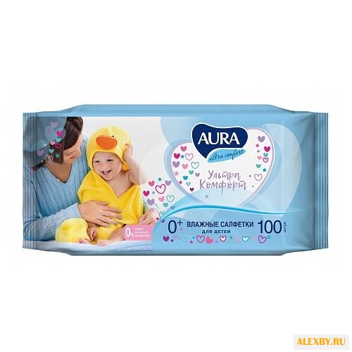 Влажные салфетки Aura Ultra