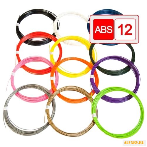 ABS пруток PROF 1.75 мм 12 цветов