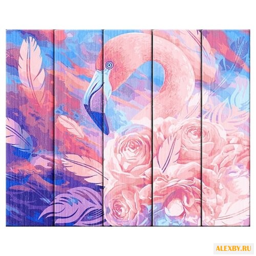 DALI Картина по номерам Розовый