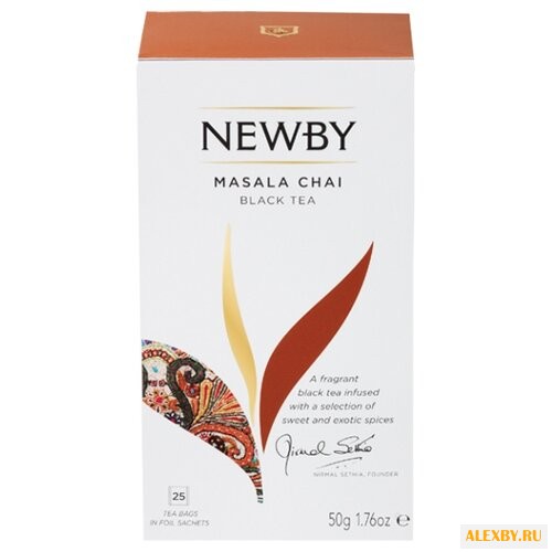 Чай черный Newby Masala chai