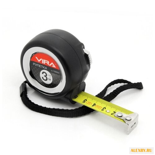 Рулетка Vira 100024 19 мм x 3 м