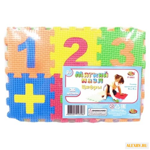 Коврик-пазл ABtoys Изучаем