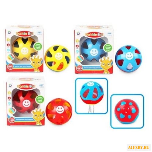 Погремушка Junfa toys Мячик