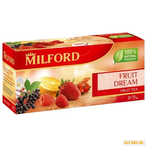 Чай красный Milford Fruit dream