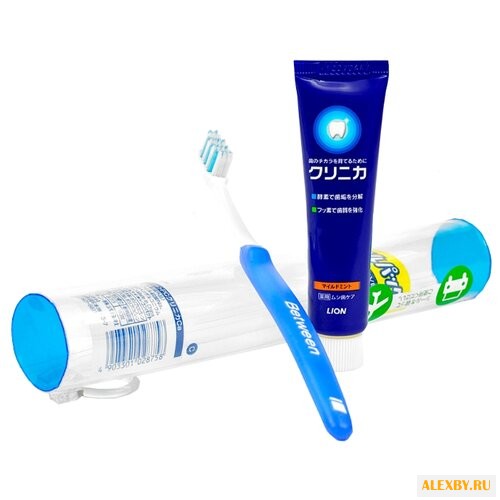 Зубная паста + щетка Lion