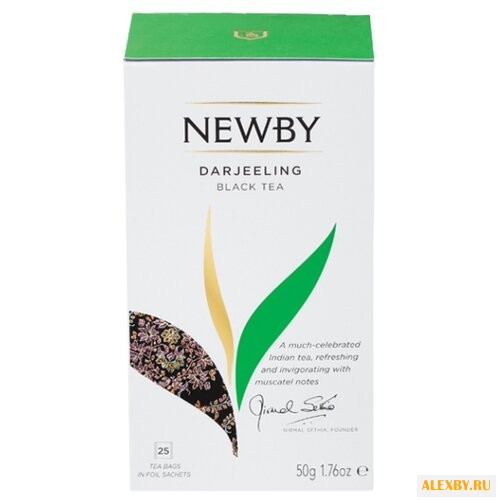 Чай черный Newby Darjeeling в