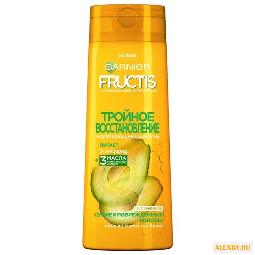 GARNIER шампунь Fructis Тройное