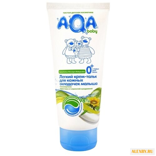 AQA baby Крем-тальк легкий для
