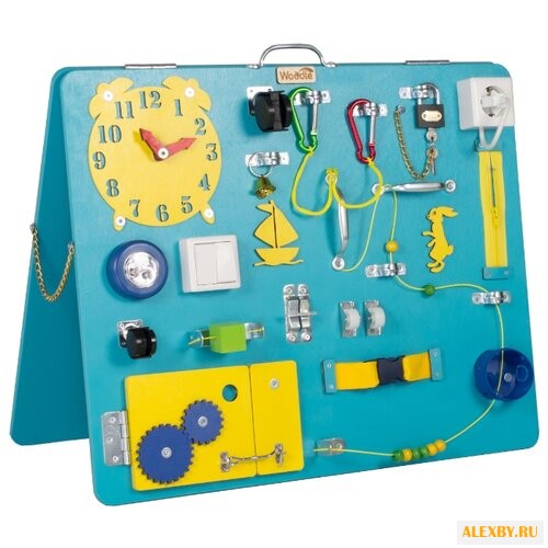 Бизиборд Woodle Люкс 2-е стороны