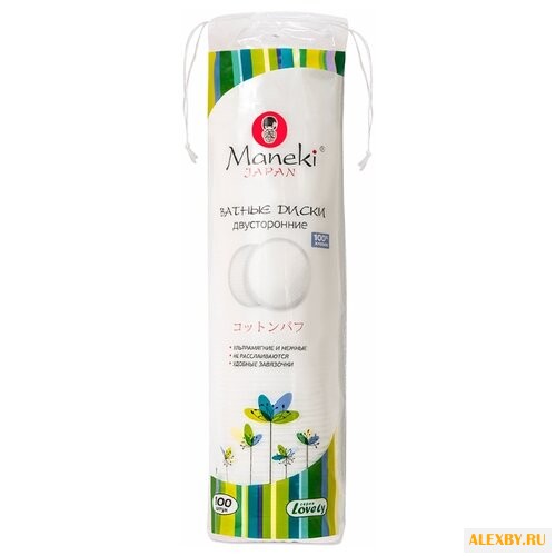 Ватные диски Maneki Lovely CP1156