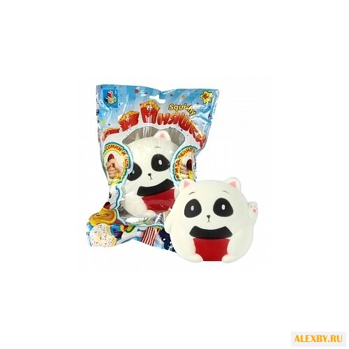 Игрушка-мялка 1 TOY Панда