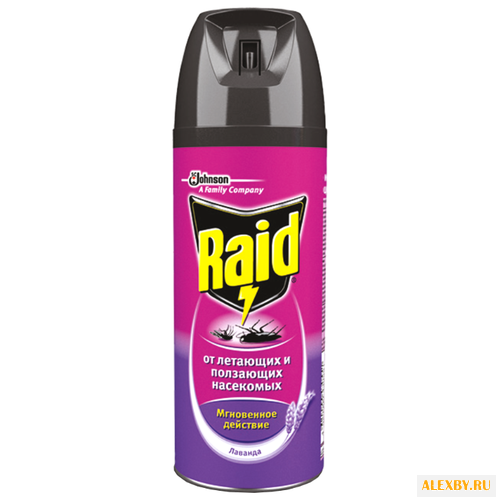 Аэрозоль Raid от ползающих и