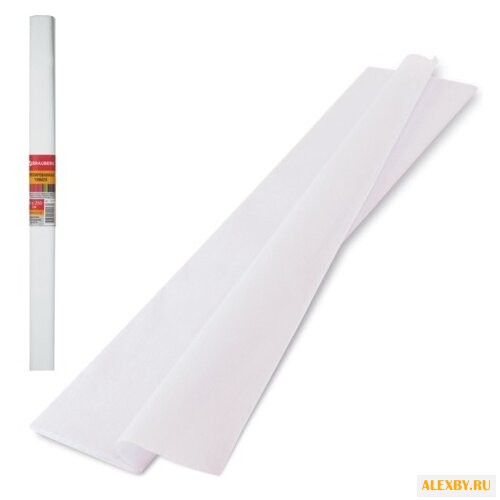 Цветная бумага крепированная