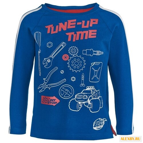 Лонгслив Button Blue